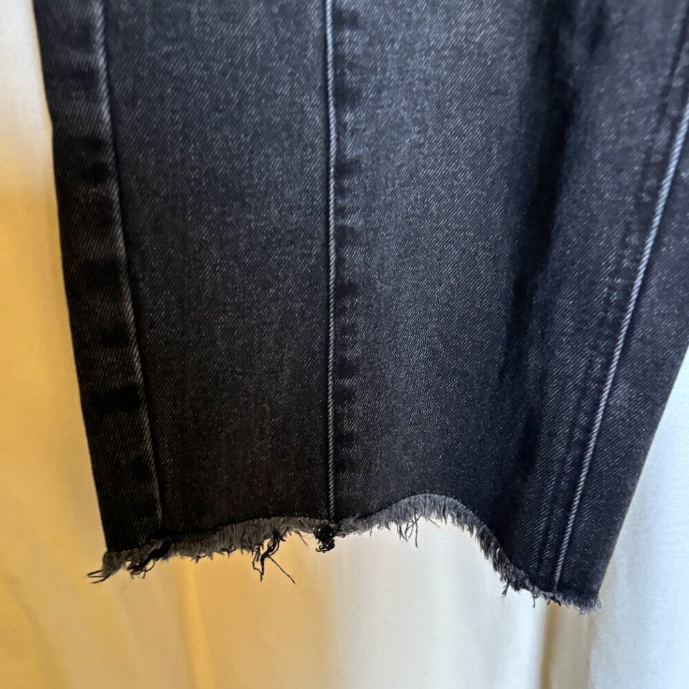 ROUCHA Delveaux faded black 100% cotton jeans Size D (XL) - Picture 4 of 5